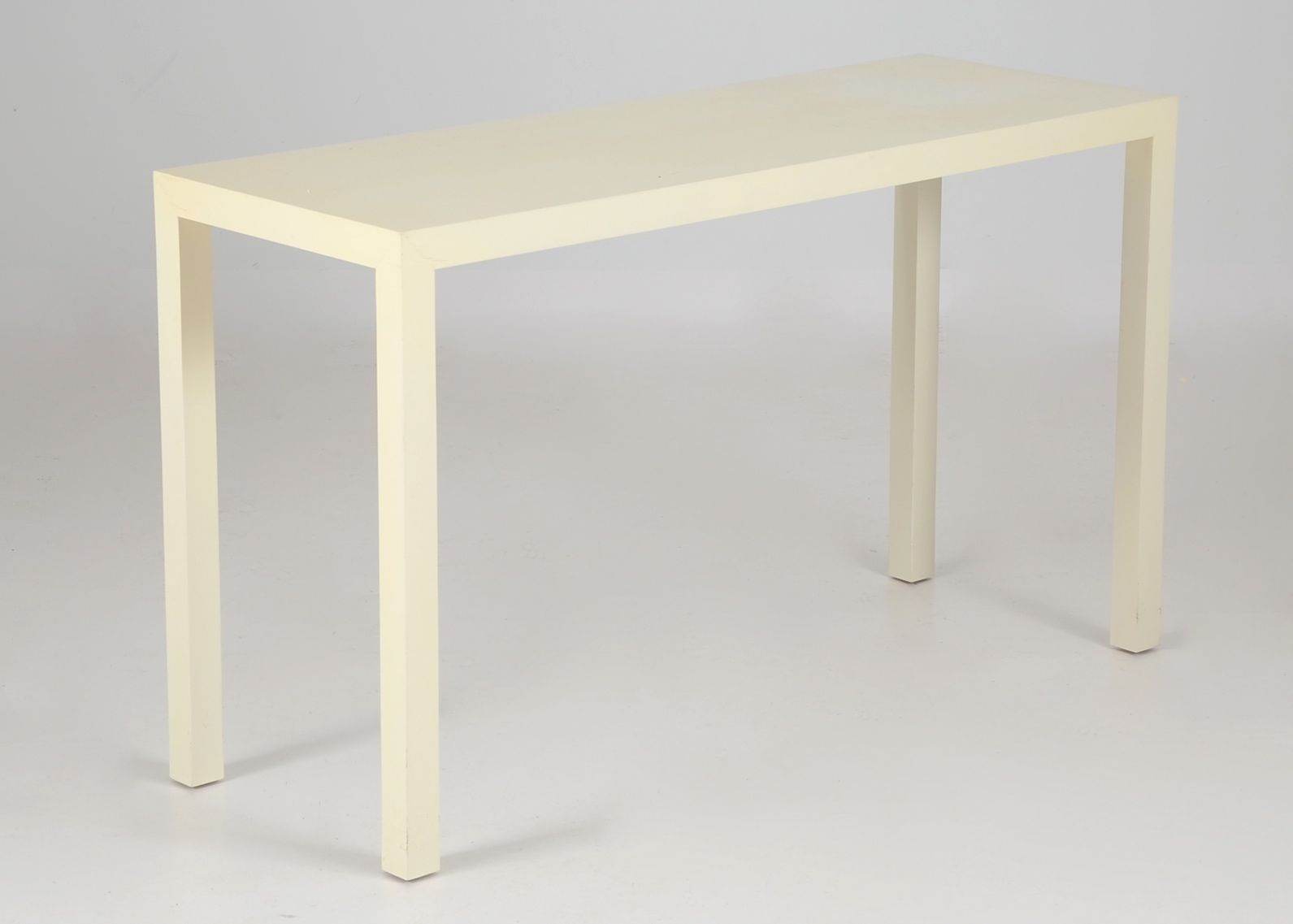 ivory console table french 1970s ivory parsons console table ebth ivory console table french 1970s ivory parsons console table ebth
